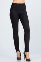 High waist super soft stretch ponte pants