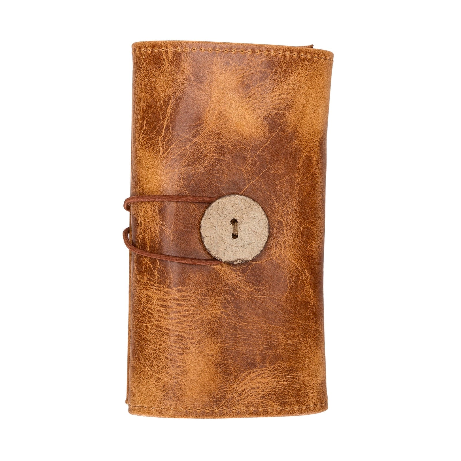 Premium Leather Cable Organizer Travel Pouch