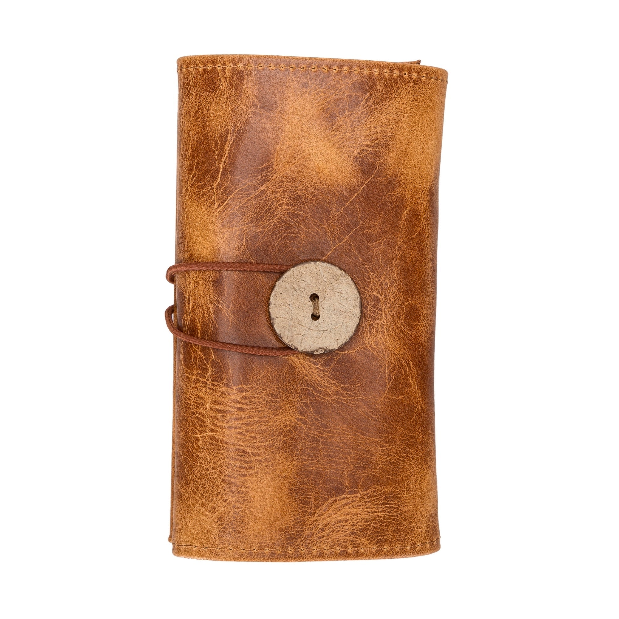 Premium Leather Cable Organizer Travel Pouch