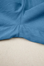 Smocked High Waist Drawstring Pocket Jogger Pants