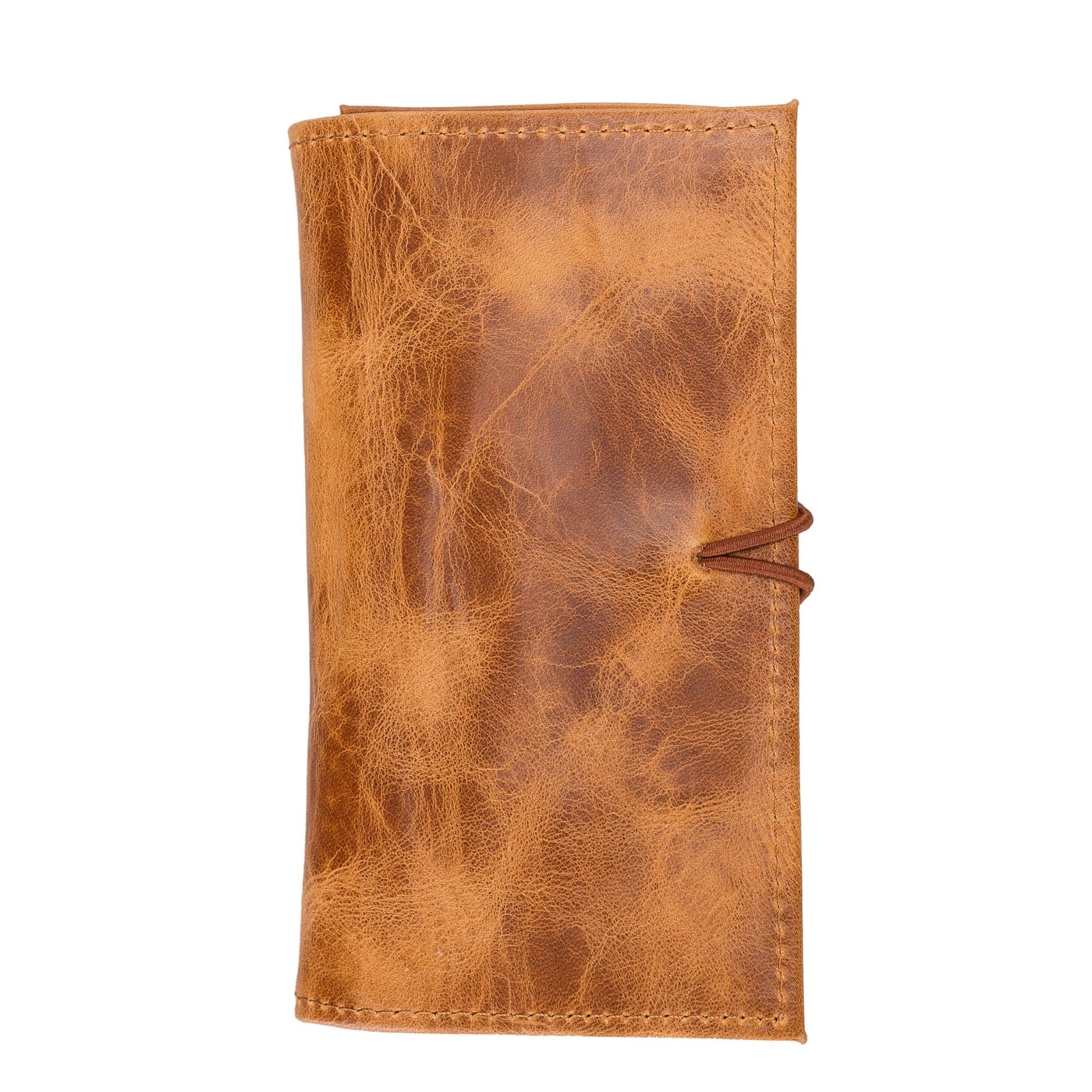 Premium Leather Cable Organizer Travel Pouch