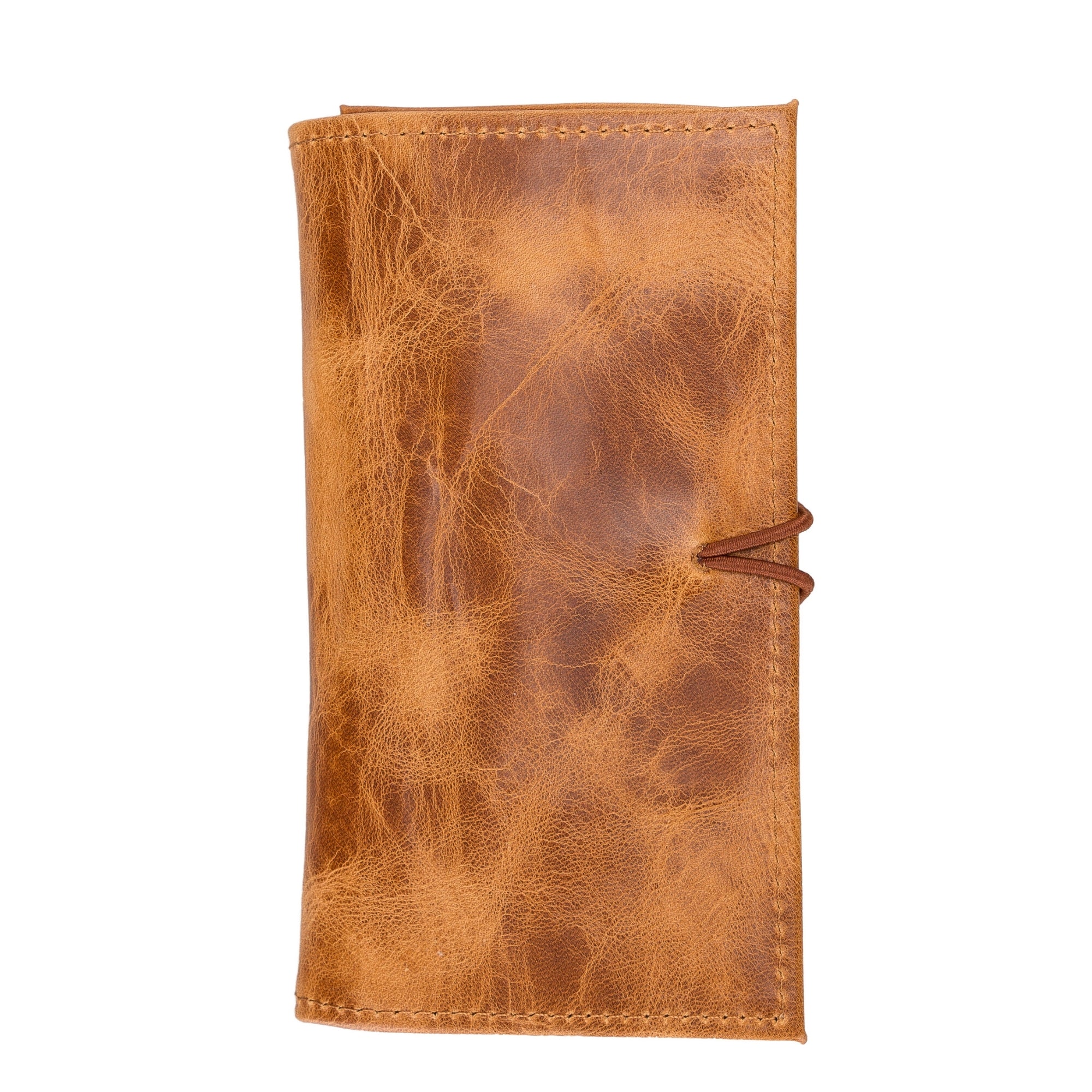 Premium Leather Cable Organizer Travel Pouch