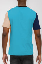 Mason Vertical Color Block T-Shirt | 100% Cotton