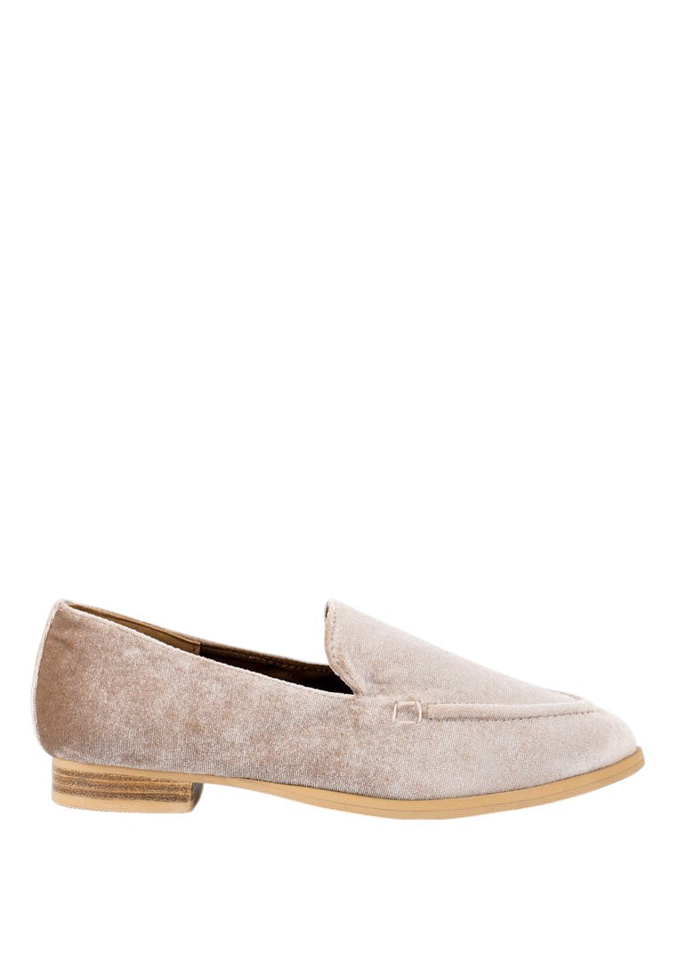 Luxe-Lap Velvet Handcrafted Loafers