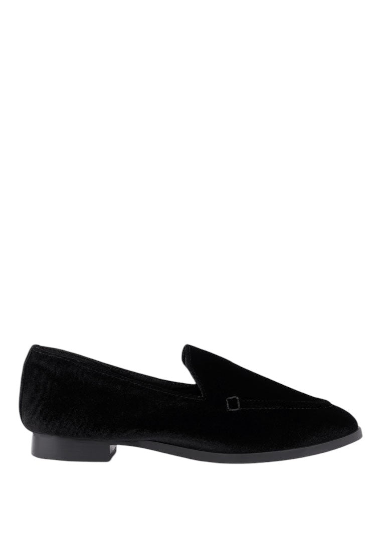 Luxe-Lap Velvet Handcrafted Loafers