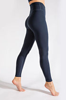 Women's Activewear V Waist Full Length Leggings - Navy, Pink, Grey