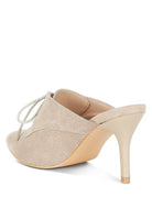 Miladi Suede Stiletto Mules - VacationGrabs