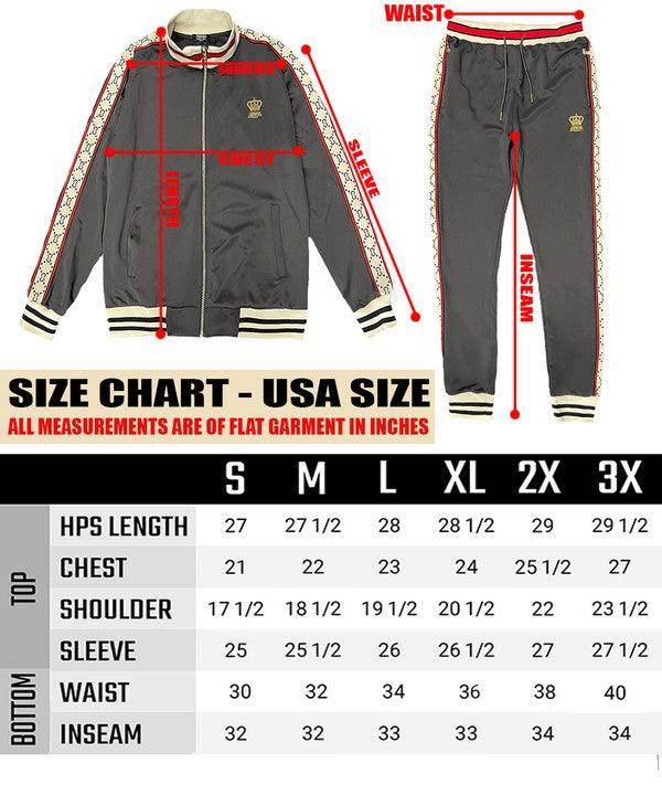 Cc Logo Track Jacket And Pant Set - VacationGrabs