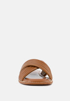 Eura Quilted Leather Flats