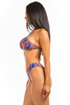 Women's Swimwear - 2PC Halter Bandeau Bikini Top