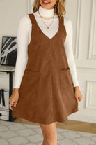 Women's Dresses Overall Dress with Pockets