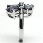 Purple Butterfly Statement Ring AAA Grade CZ - VacationGrabs