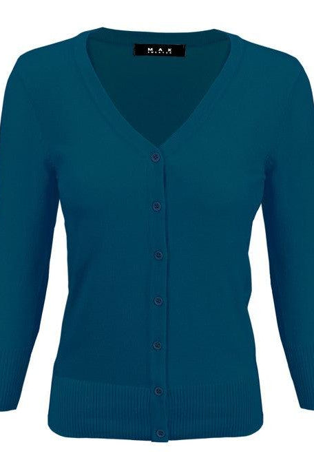 Women's Sweaters V-Neck Button Down Knit Cardigan Sweater