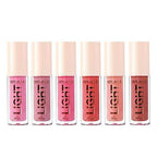 6PCS Hydrating Lip Gloss Neutral Nude Nourishing Glossy - VacationGrabs