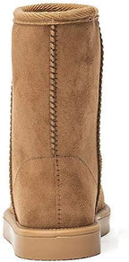 Women's Waterproof Rubber Snow Boots with Non-Slip Sole