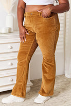 Women's Pants Judy Blue Full Size Mid Rise Corduroy Pants