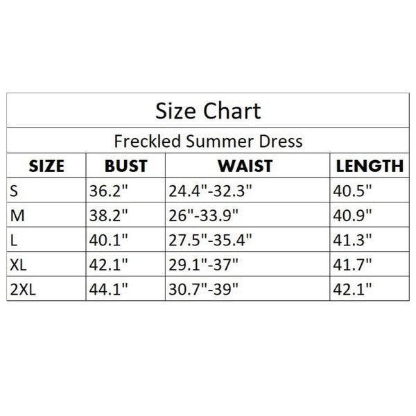 Women's Dresses  Freckled Summer Dress
