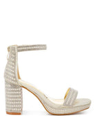 Mejuri Rhinestones And Pearl Embellished Sandals - VacationGrabs