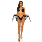 Womens Three-Piece Bikini Set - VacationGrabs