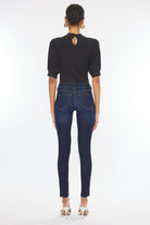 Women's JeansMid Rise Basic Super Skinny Jeans - VacationGrabs