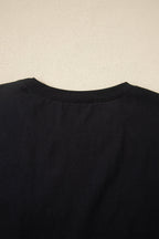Varsity Stripe Crew Neck Short Sleeve T-Shirt