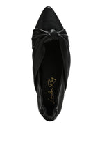Ballerines élastiquées à détails noués Norma