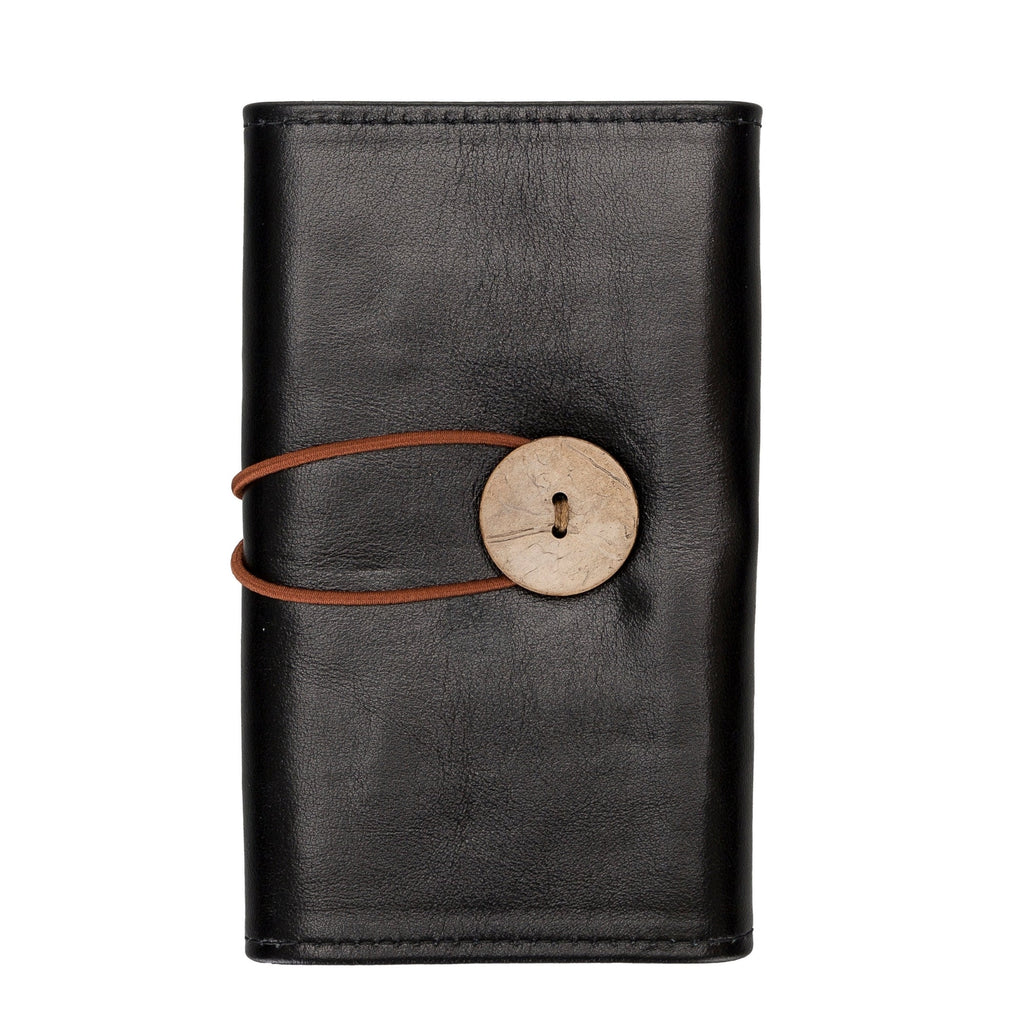 Premium Leather Cable Organizer Travel Pouch