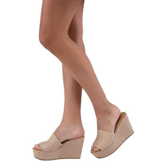 Bounty Wedge Platform Heels - VacationGrabs