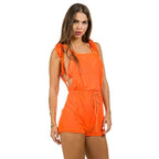 Two Piece Swimsuit With Jumpsuit Coverup - VacationGrabs