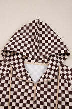 Checker Top and Pants Set