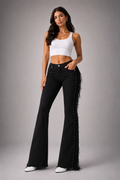 Texas Sunn Bell Bottom Jean Black