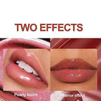 6PCS Hydrating Lip Gloss Neutral Nude Nourishing Glossy - VacationGrabs