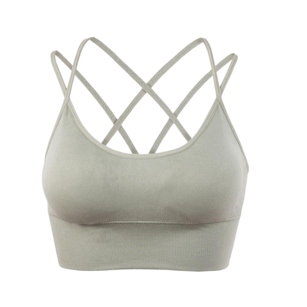 Sport Bras Padded Cross Cropped Bras for Yoga Fitness