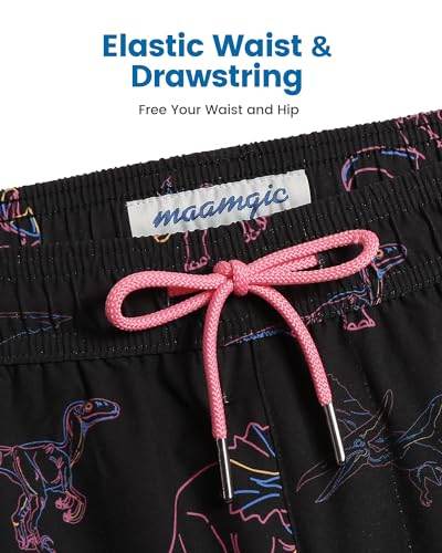 Mens Swim Trunks Compression Liner Quick Dry Zipper Pockets - VacationGrabs