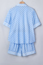 Polka Dot Top & Shorts Pajama Set