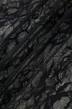 Solid Lace Patchwork Sleeveless Maxi Dress