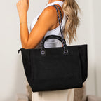 Edith Tweed Tote Bag