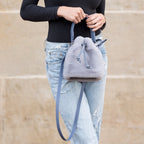 Elle Convertible Plush Top Handle Crossbody