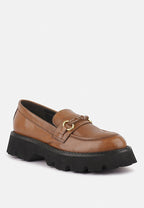 Mocassins en cuir épais Cheviot