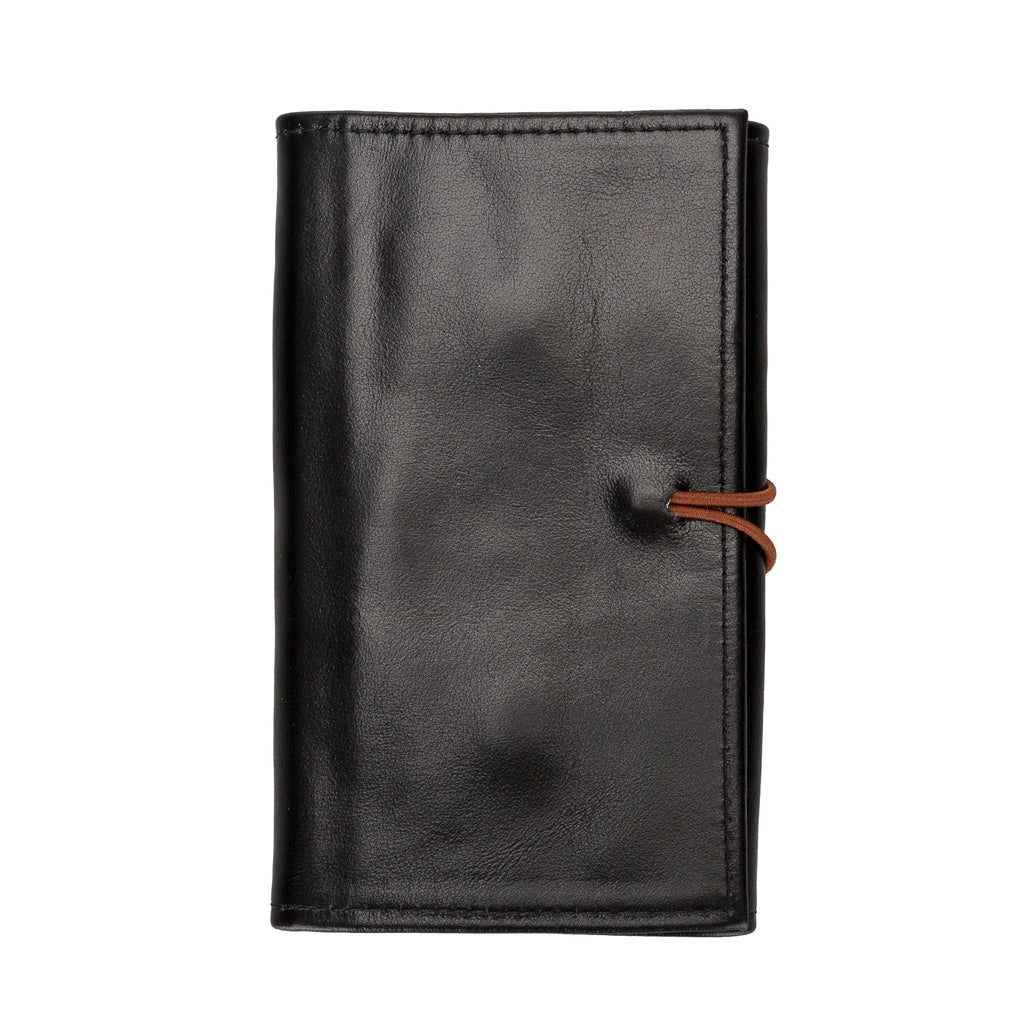 Premium Leather Cable Organizer Travel Pouch