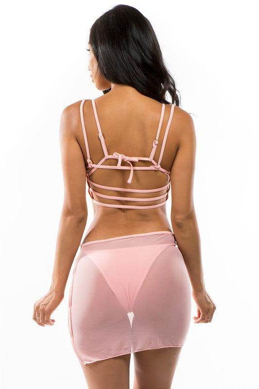 Mesh Cover Two-Piece Set - VacationGrabs
