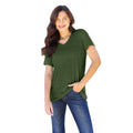 Basic Bae Full Size V-Neck Short Sleeve T-Shirt - VacationGrabs
