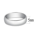 VacationGrabs Women's 5mm Silver Ring, perfect gift jewelry for special occasions
