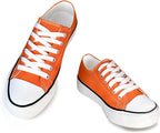 Unisex Canvas Low Top Sneakers for Women and Men