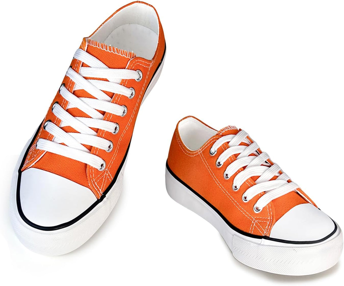Unisex Canvas Low Top Sneakers for Women and Men