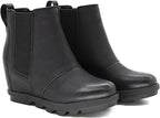 Women's Chelsea Wedge Ankle Boots with Hidden 2.55" Heel