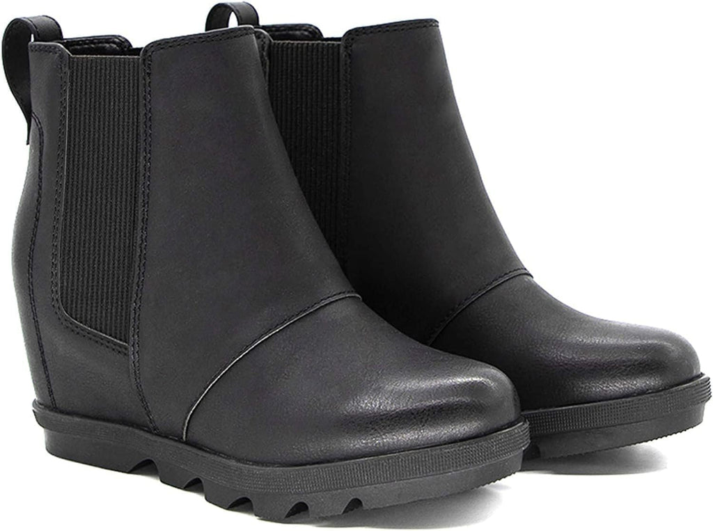 Women's Chelsea Wedge Ankle Boots with Hidden 2.55" Heel