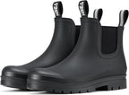 Women's Waterproof Chelsea Rain Boots, Short Ankle Style