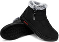 Women's Waterproof Platform Snow Boots, Fleece-Lined Ankle