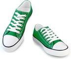 Unisex Canvas Low Top Sneakers for Women and Men